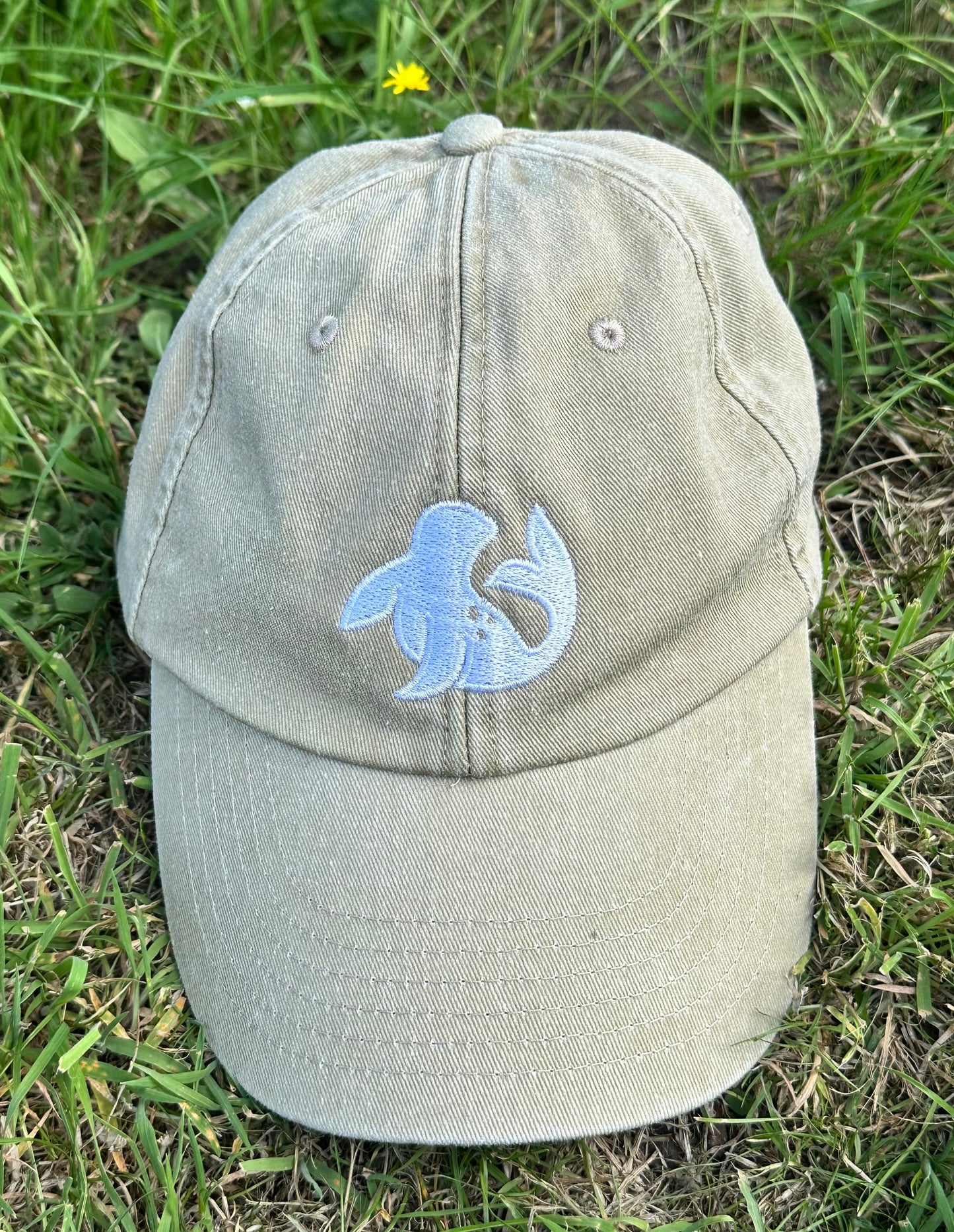 spotted-seal cotton cap