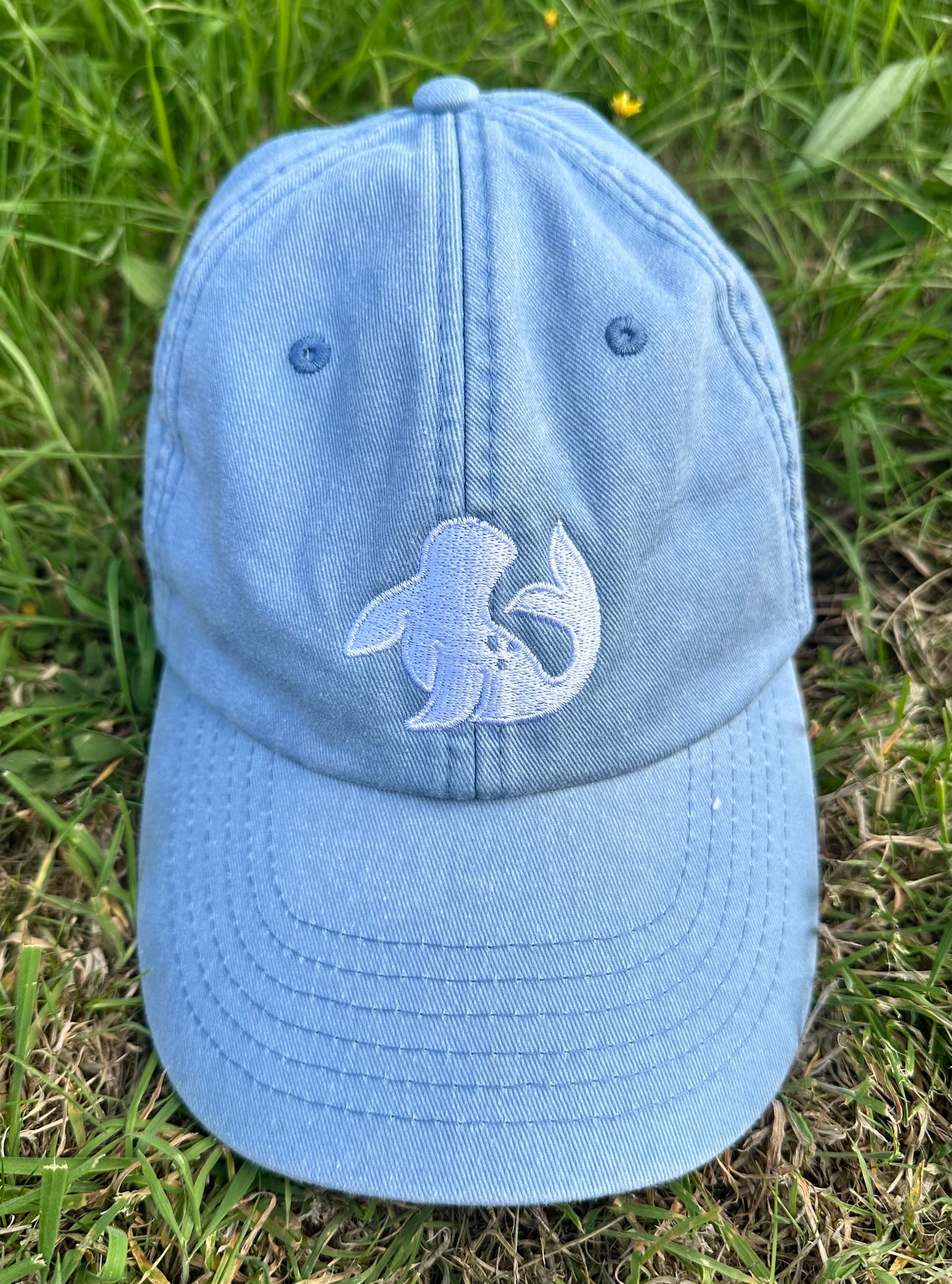spotted-seal cotton cap