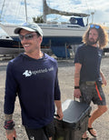 Rowers in spotted-seal hooded t shirt